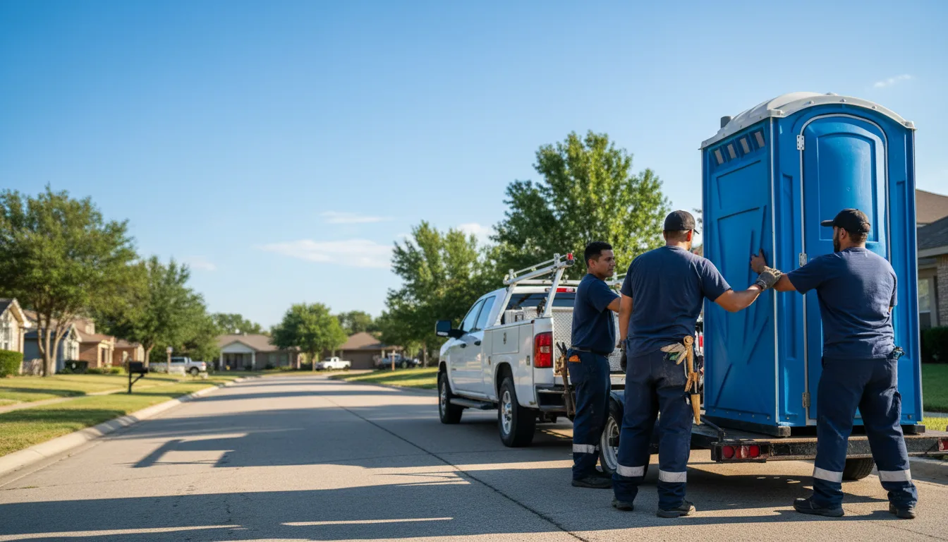 Portable Toilet Rental in Timewell, IL near me